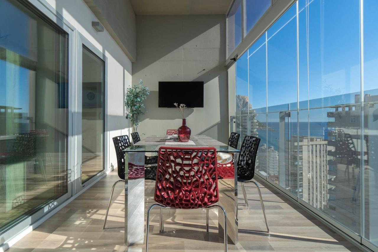 Ferienwohnung Penthouse In Mirador De Calp Exterior foto